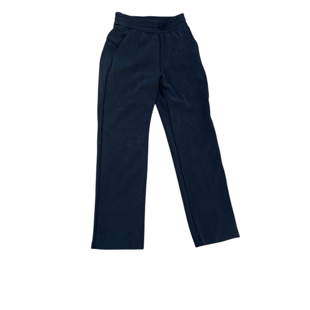 Lulu lemon soft stream pant dark charcoal (black) size 0
